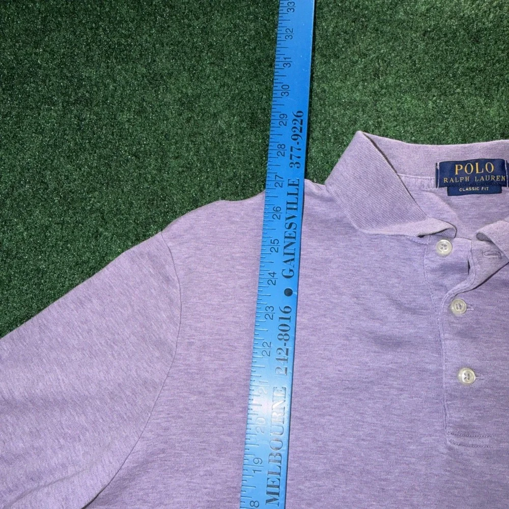 Polo Ralph Lauren Purple Polo Classic For Shirt Men's Size Large Purple J